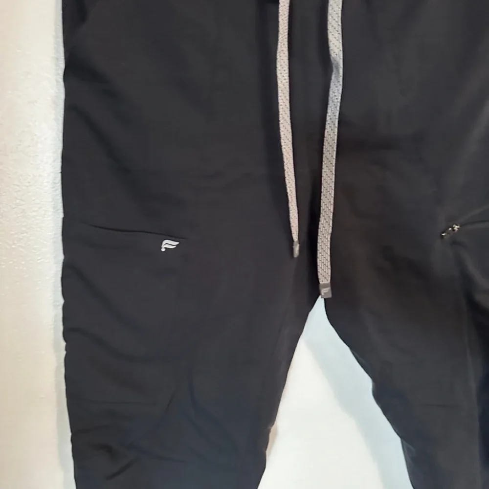 Fabletics Black Scrub Set Size Small | V-Neck Medical Uniform Set